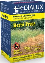 Herbi press 500ml total herbicide: contre les mousses et les mauvaises herbes sur les zones non pavées