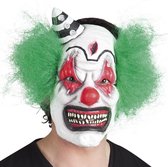 6 stuks: Masker - Horror Clown met haar - Latex