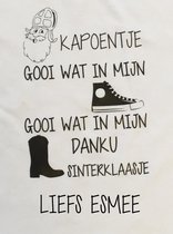 Sinterklaas decoratie versiering Tekstbord Sinterklaas Kapoentje met namen cadeau mijn 1e eerste sint sinterklaas of zwangerschapsaankondiging baby