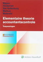 Elementaire theorie accountantscontrole / deel Toepassingen