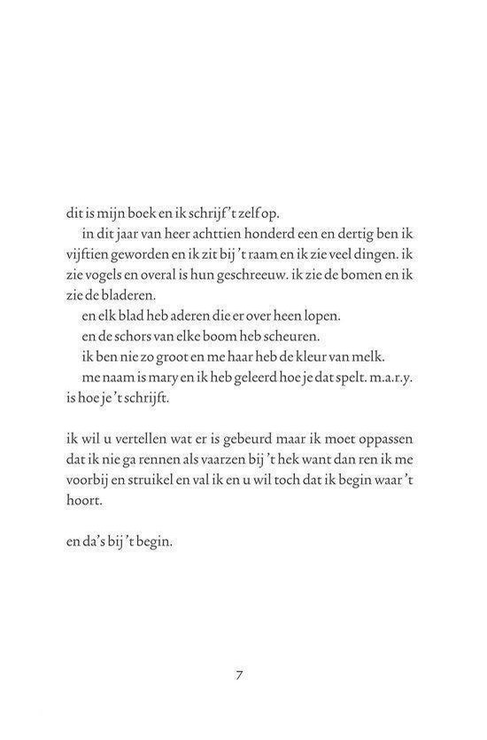 Een tekstpagina met Nederlandse tekst.