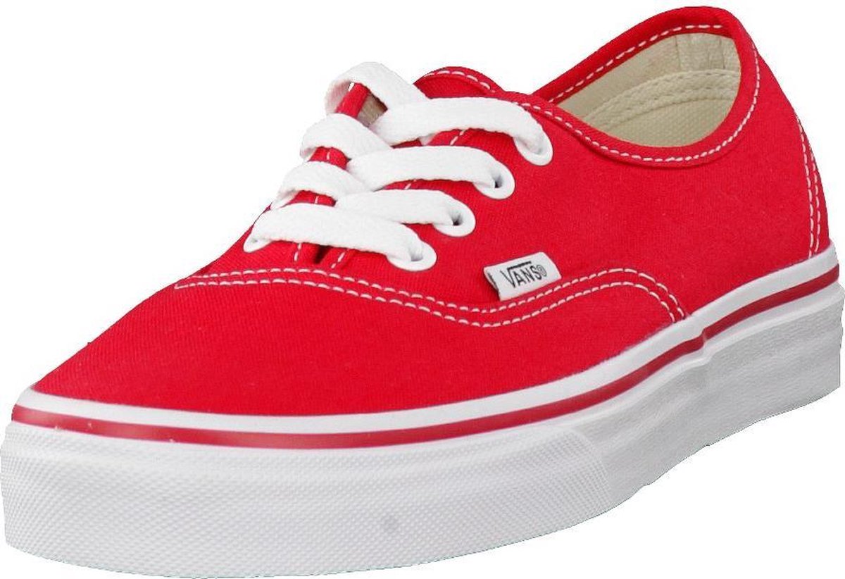 Authentic Canvas LowTop Sneakers Wo Rood
