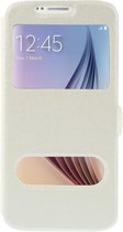 Samsung Galaxy S6 view cover agenda hoesje wit
