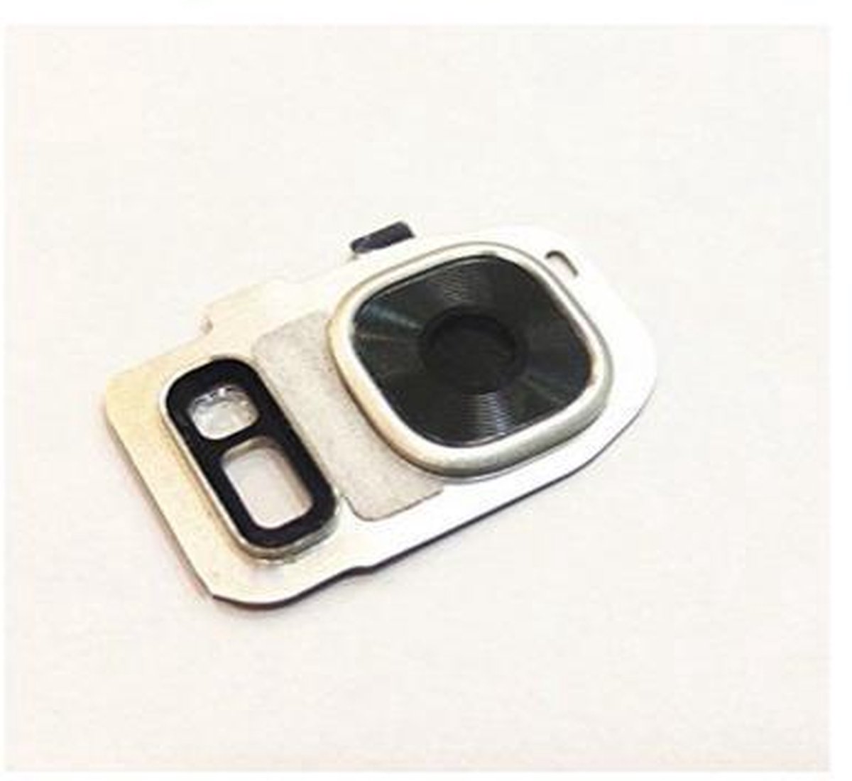 Camera Lens met Frame voor Samsung Galaxy S7 Edge SM-G935 - Zilver