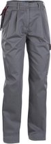 Blåkläder 7105-1800 Dames werkbroek Grijs/Bordeaux maat 40