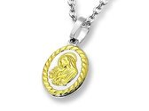 Amanto Ketting Emira Gold - 316L Staal PVD - Maria - 20x14mm - 45cm