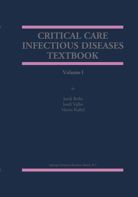 Critical Care Infectious Diseases Textbook - cover