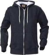 Printer Hoop Hoody Sweatjacket Navy XL