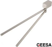 Handdoekrek 2-arm Geesa Nexx
