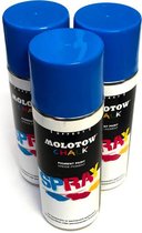 Ensemble de peinture à la craie bleue MTN - 3 aérosols 400 ml de craie pour les applications temporaires