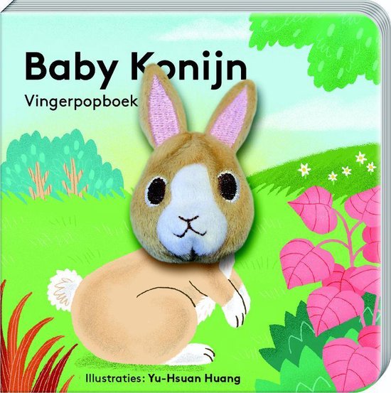 Vingerpopboekjes - Baby Konijn