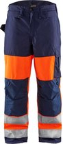 Blaklader Winterbroek High Vis - High Vis Oranje/Marineblauw - C46