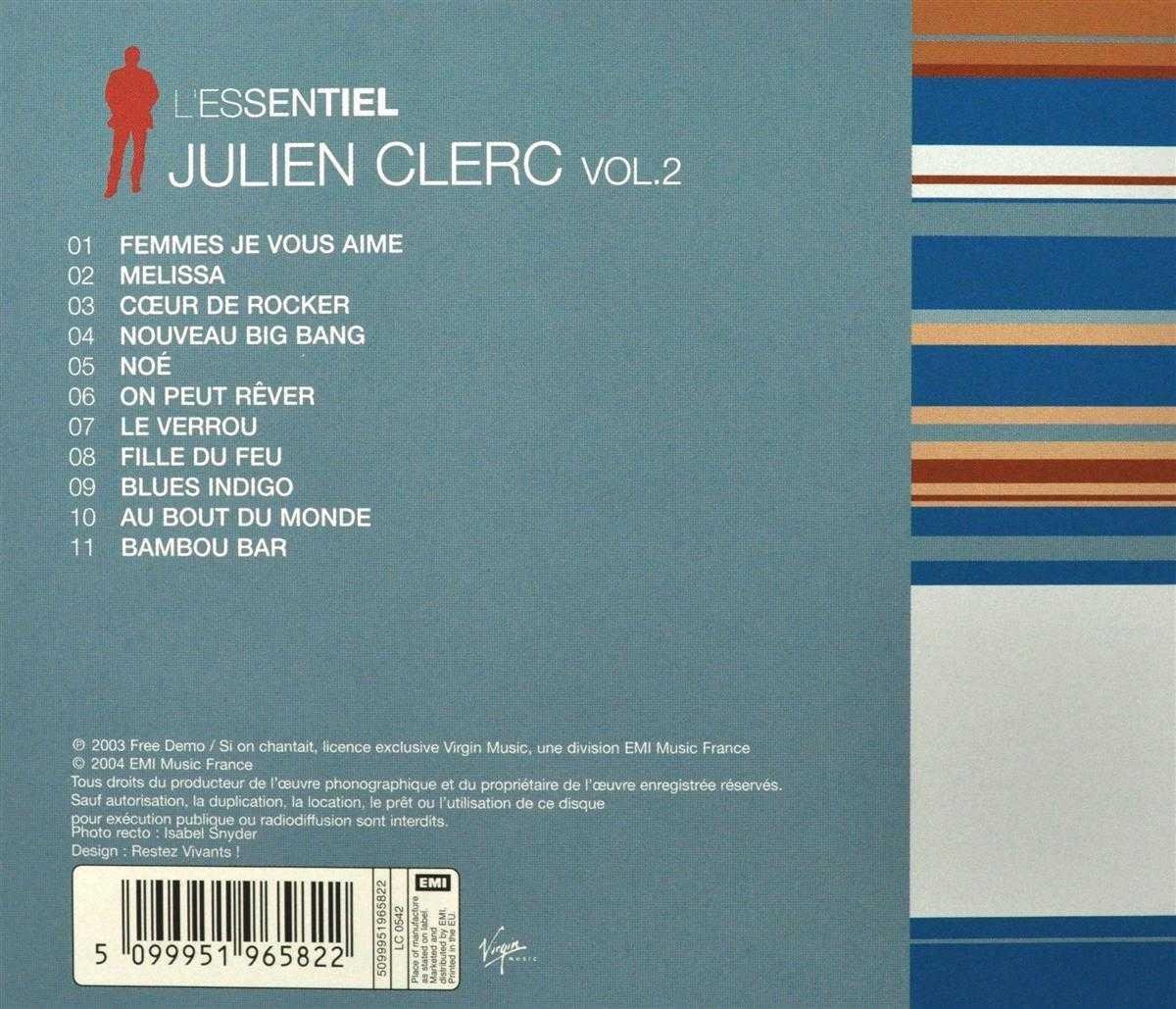 Le coffret essentiel - Julien Clerc - CD