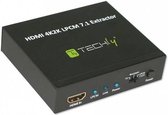 TECHly Audio Extractor IDATA-HDMI-EA74K [HDMI - HDMI, Toslink, Jackplug] 1920 x 1080 Pixel