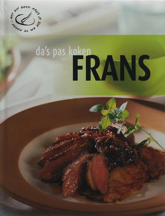 Cover van het boek 'Da's pas koken / Frans' van  Onbekend