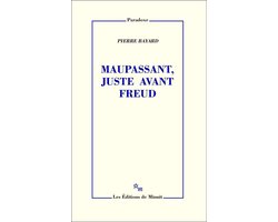Omslag van Maupassant, juste avant Freud