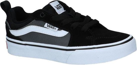 Vans Youth Filmore Jongens Sneakers - (Suede/Canvas) Black/Pewt - Maat 36 |  Bestel nu!