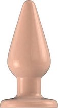 Buttplug - Rubber - 5 Inch - Model 2 - Flesh