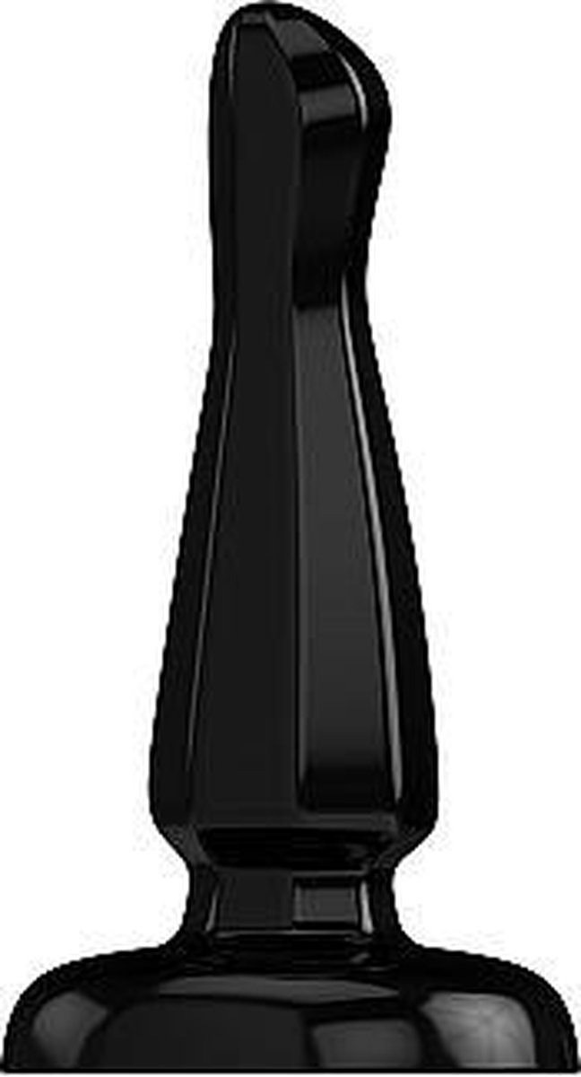 Goedkoopste Buttplug - Rubber - 4 Inch - Model 3 - Black