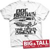 RETOUR VERS LE FUTUR - T-Shirt Big & Tall - Doc Brown Time Agency (4XL)