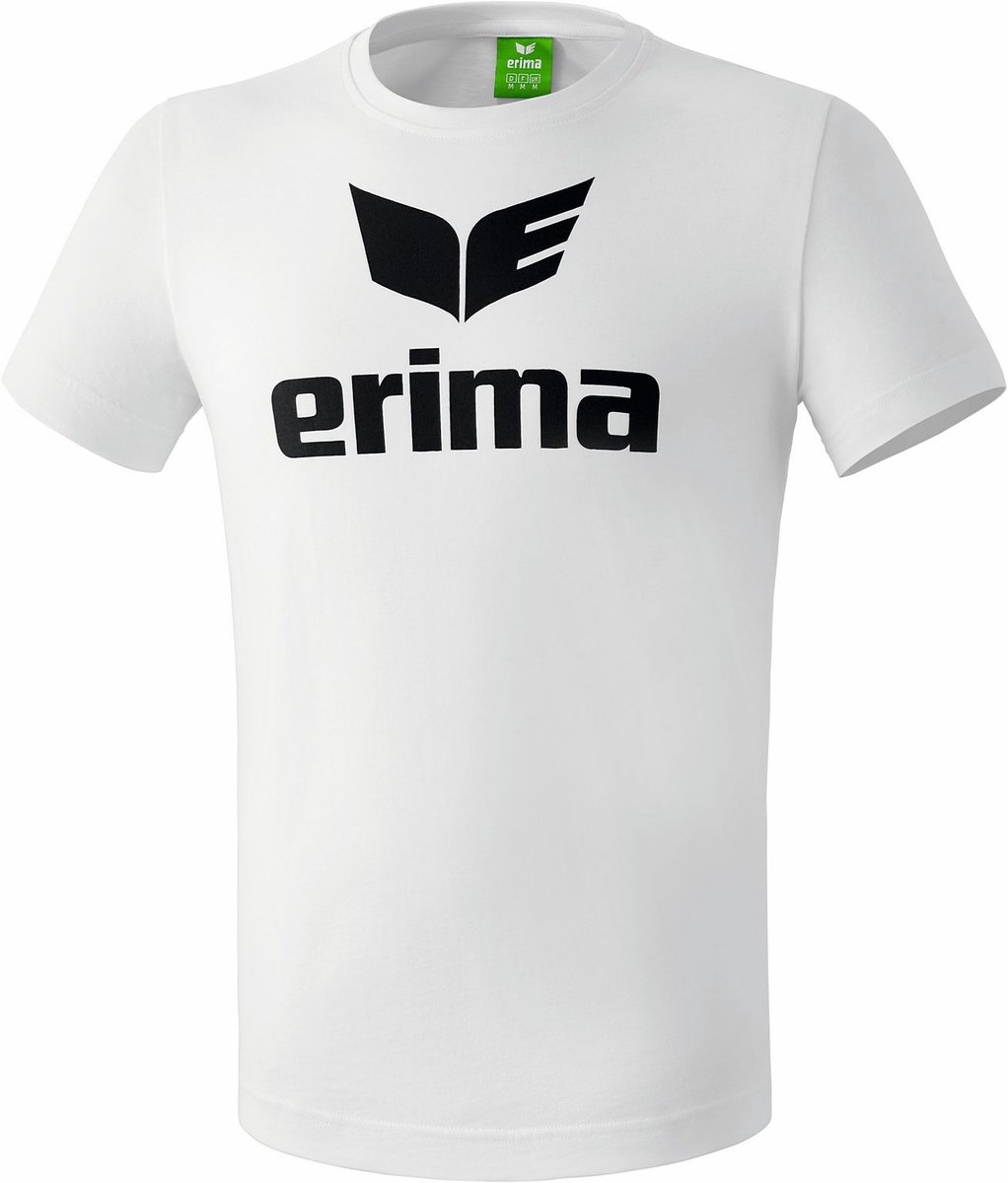 Erima Promo T-Shirt Heren - Wit / Zwart | Maat: XXL