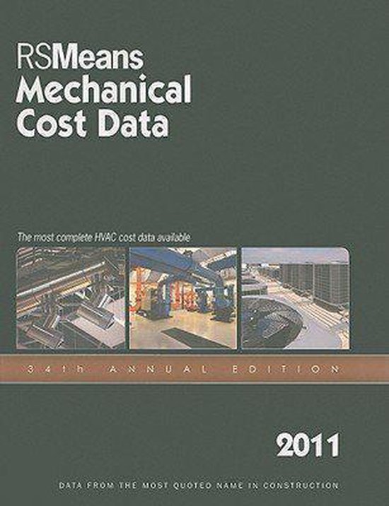 RSMeans Mechanical Cost Data 9781936335145 Boeken