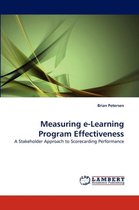 Measuring E-Learning Program Effectiveness