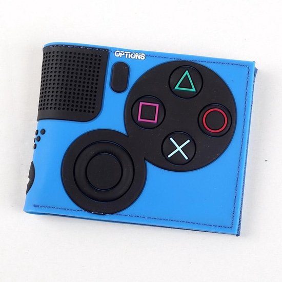 Portemonnee blauw - Game console controller | bol.com