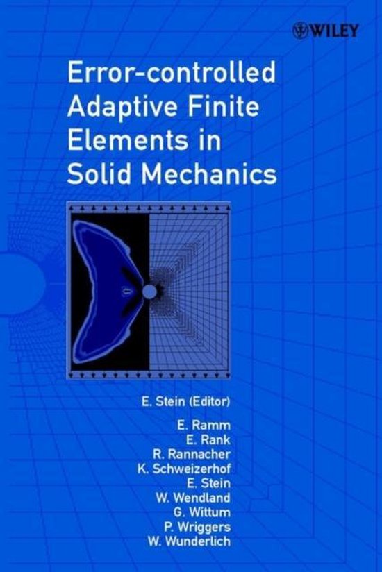 Error-Controlled Adaptive Finite Elements In Solid Mechanics - cover