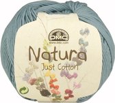 DMC Natura Just Cotton N56 Azur. PAK MET 10 BOLLEN a 50 GRAM. KL.NUM. 31.