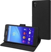 Muvit wallet tasje - zwart - voor Sony Xperia Z5
