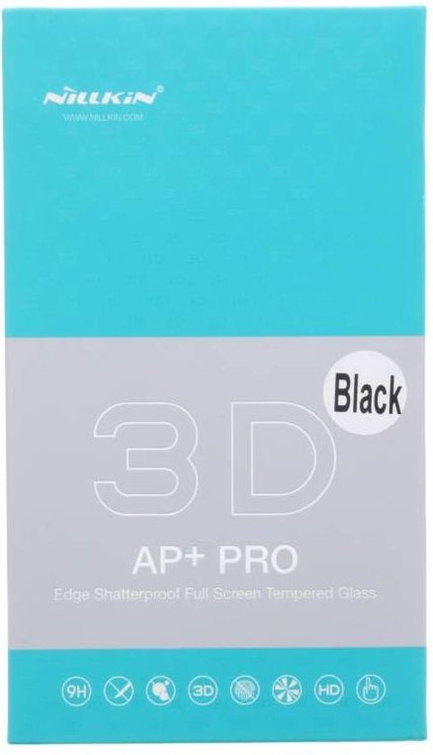 Smartphonehoesjes.nl 3D AP+ Pro Glass screenprotector iPhone 6(s) Plus - Zwart