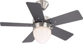 Ventilator Globo Marva - Incl. verlichting en voorzien van trekkoord