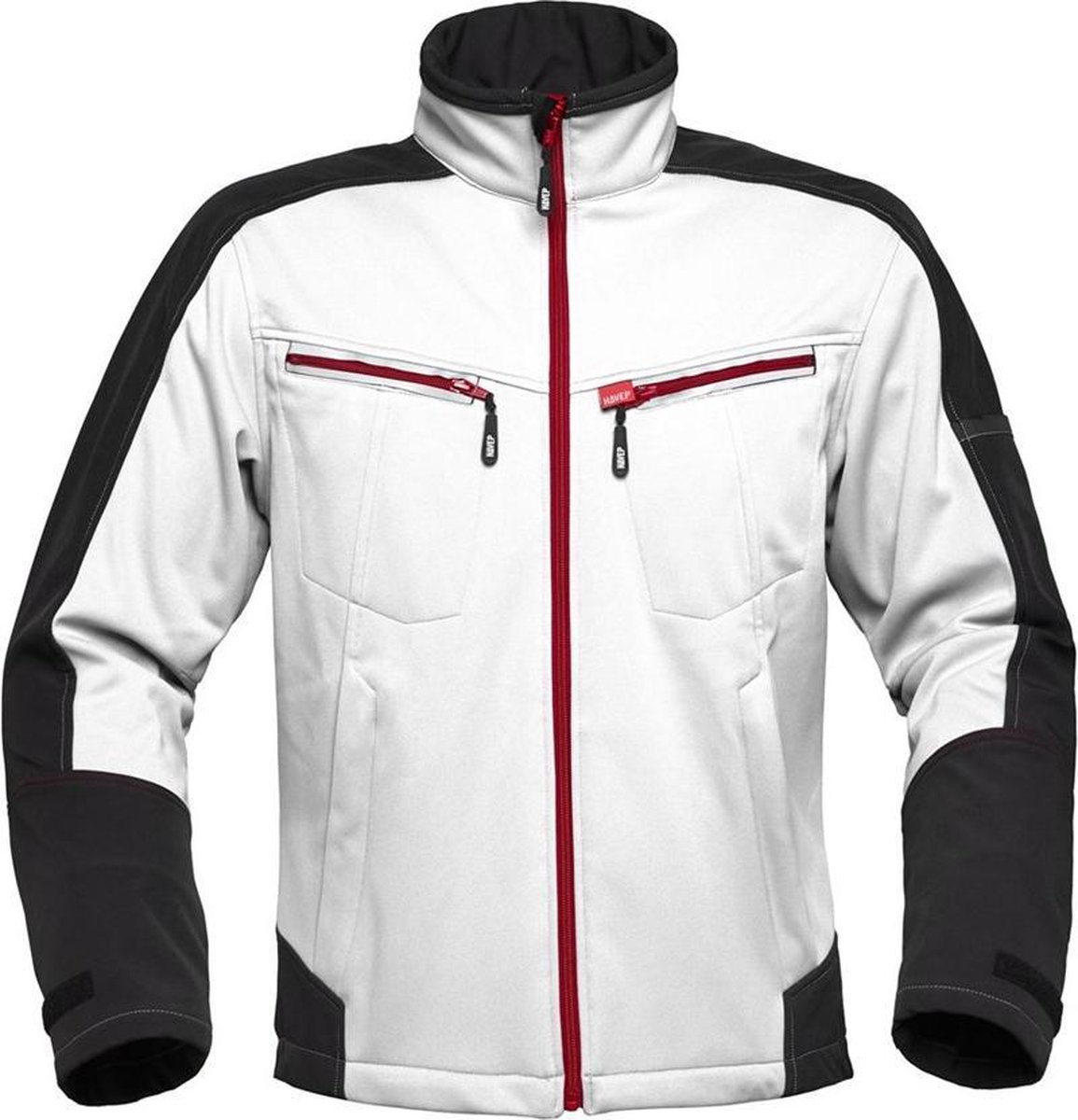 HAVEP Softshell - Attitude - 40145 - Wit/Antraciet - maat 3XL
