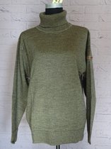 HKM Pullover met rolkraag [ Pully ] Maat M Olijf Nr. 960