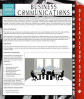 Business Communications: Speedy Study Guides