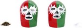 Dos Luchadores Salt & pepper