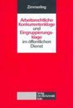 Arbeitsrechtliche Konkurrentenklage und Eingruppierungsklage im öffentlichen Dienst