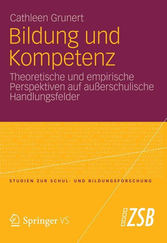 Studien zur Schul- und Bildungsforschung 44 - Bildung und Ko ... - cover