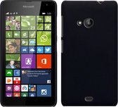 Microsoft Lumia 535 Silicone Case hoesje Zwart