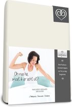 Bed-Fashion Mako Jersey hoeslakens de luxe 200 x 200 cm creme