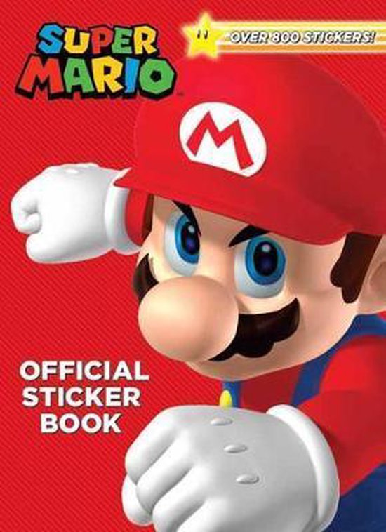 Super Mario Official Sticker Book Nintendo Sticker Books