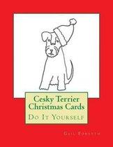 Cesky Terrier Christmas Cards