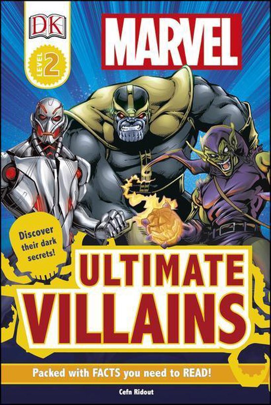 DK Readers 2 - Marvel Ultimate Villains - cover