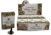 Green Tree Wierook Kegel Californian White Sage (12 pakjes)