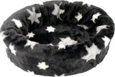Petcomfort hondenmand bont ster zwart 56x50x15 cm
