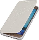 Bestcases Wit TPU Booktype Motief Cover Samsung Galaxy S6
