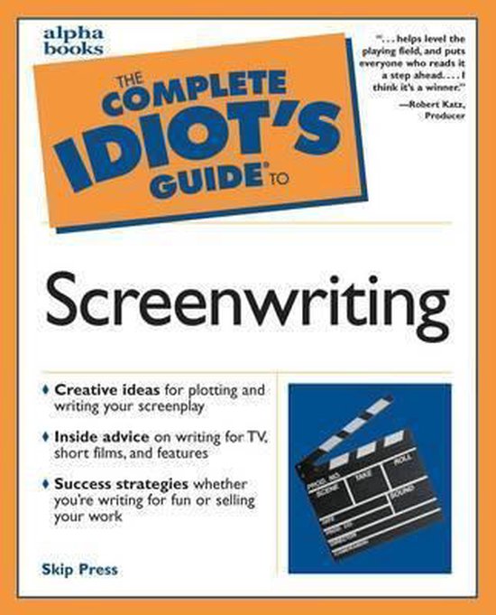 Complete Idiot's Guide to Screenwriting - cover