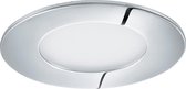 EGLO Batholino Fueva 1 - Inbouwarmatuur - 1 Lichts - Chroom - Wit