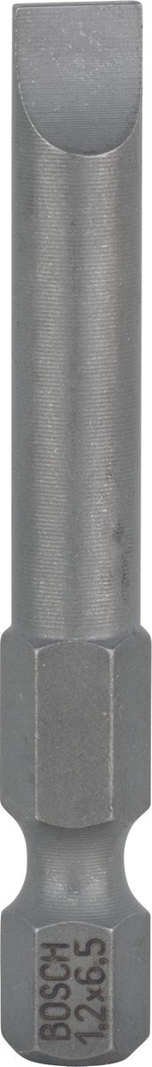 Bosch - Bit extra-hard S 1,2x6,5, 49 mm - 3 stuks